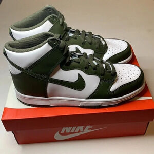 Nike Dunk High Sneakers Cargo Khaki Sneakers Size 9.5 New